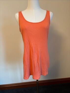 Motherhood Coral Scoop Neck Maternity Tank